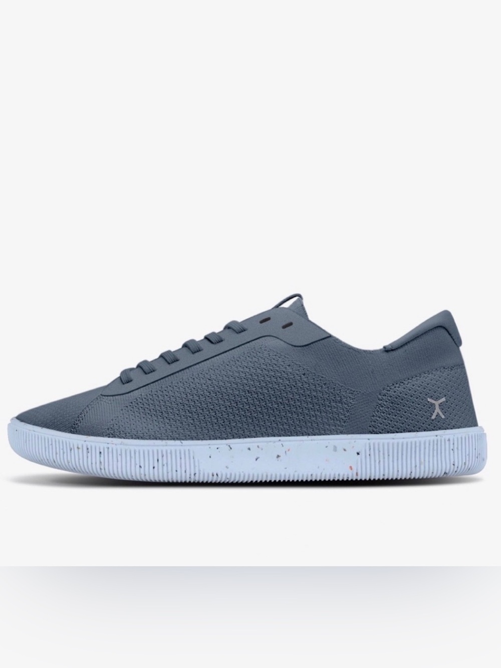 Flux Adapt Trainer Concrete Grey Barefoot Knit Blue Sneakers Size W’s 9 M’s 8 - Picture 1 of 10
